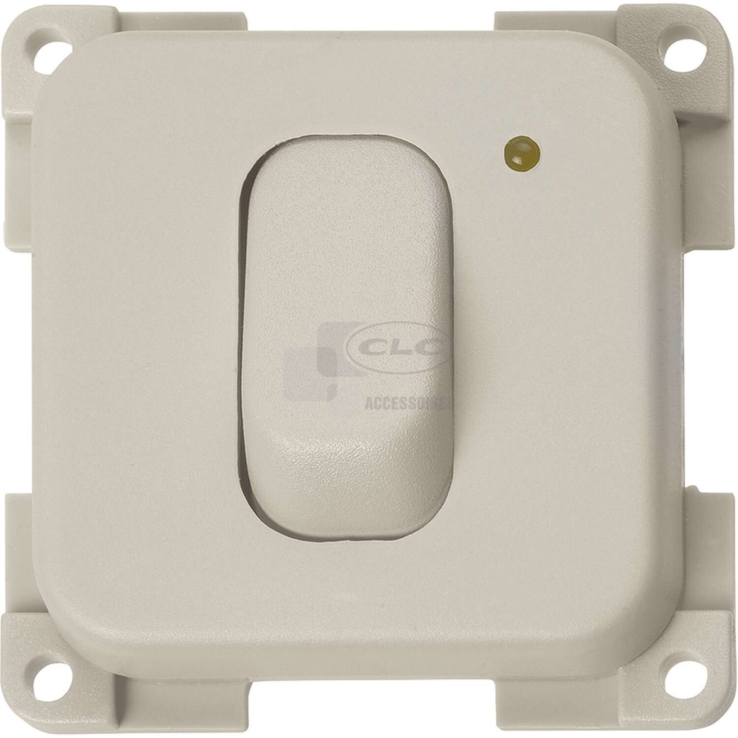 CLC Accessoires - Interrupteur à bascule 12V + voyant gris clair 430693 -  Groupe CLC Loisirs